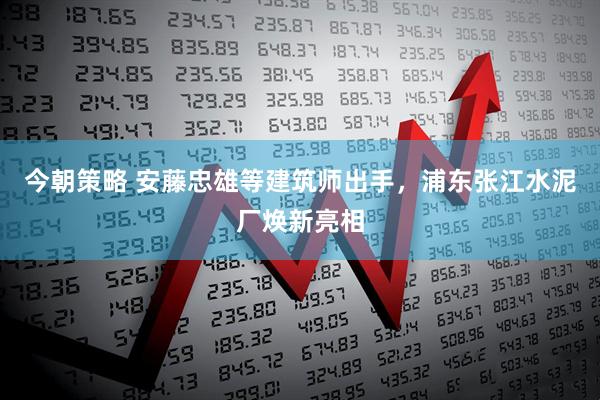 今朝策略 安藤忠雄等建筑师出手，浦东张江水泥厂焕新亮相